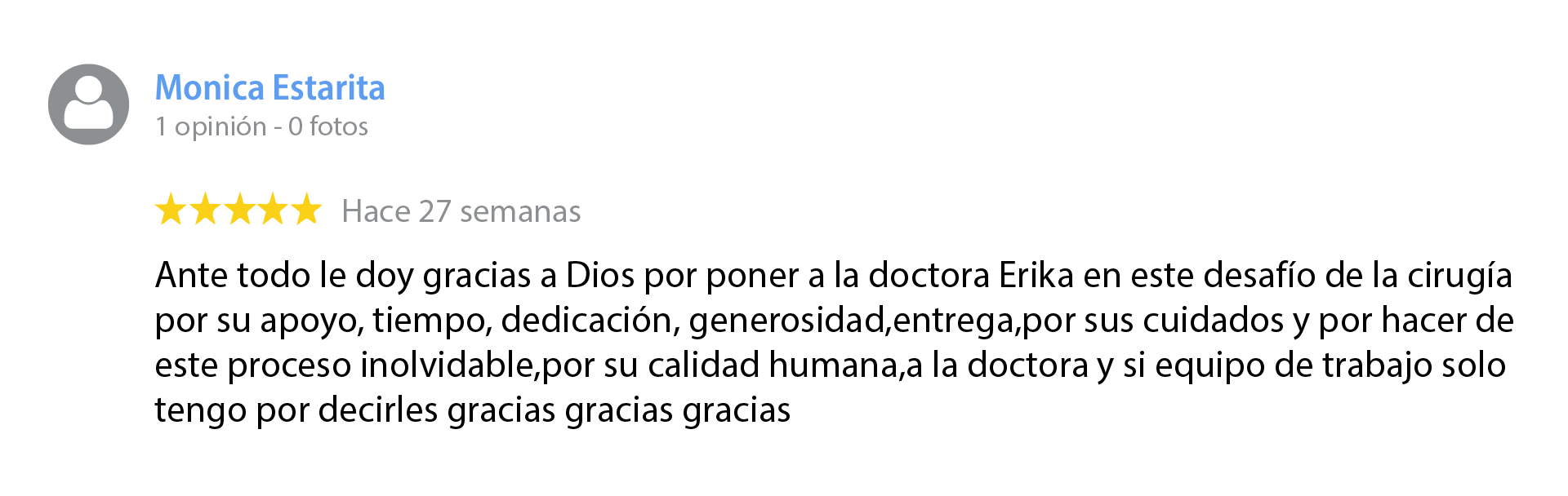 Paciente felices